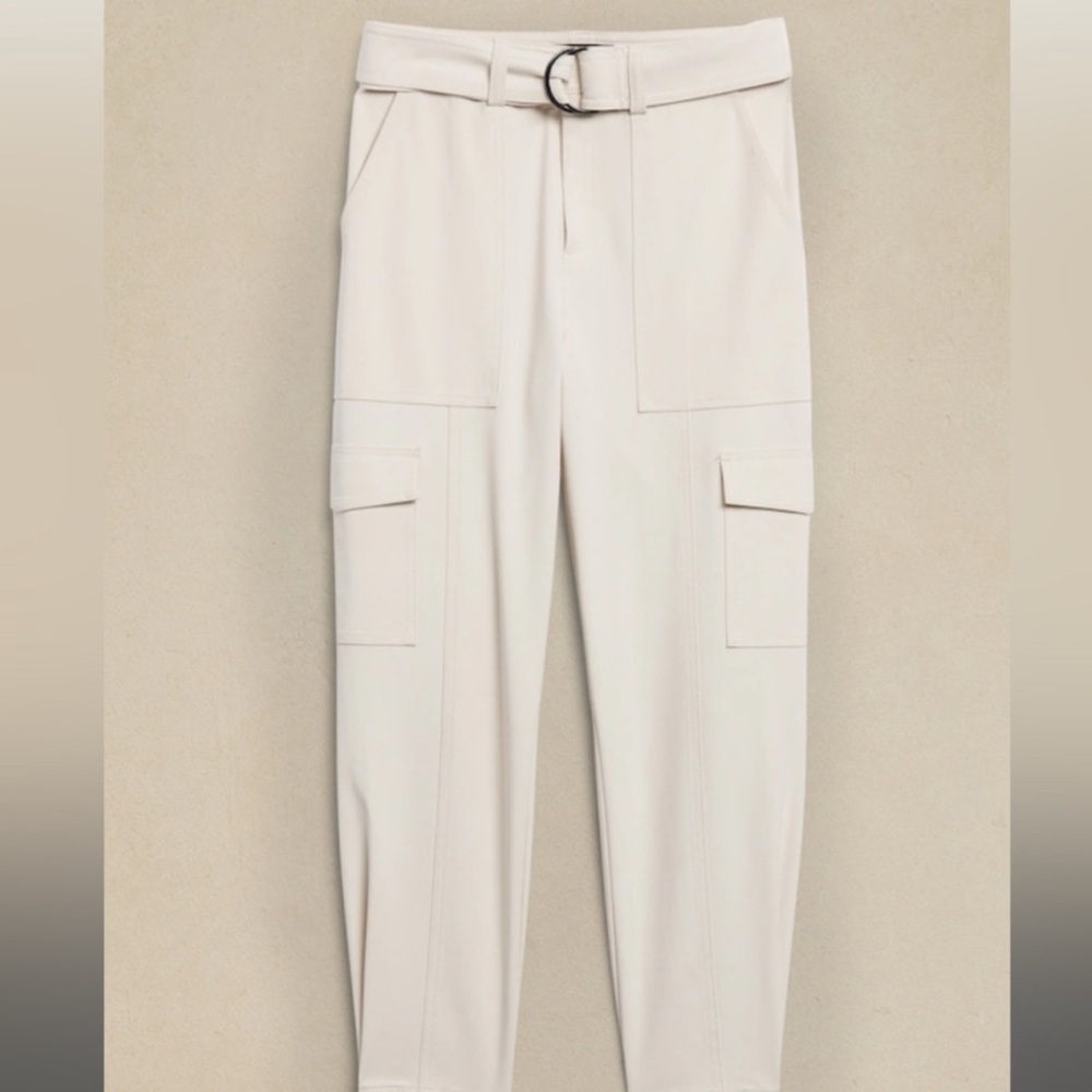 NWOT BANANA REPUBLIC BEST SELLER SLIM REFINED STRETCH CARGO PANT 4 - Picture 7 of 10